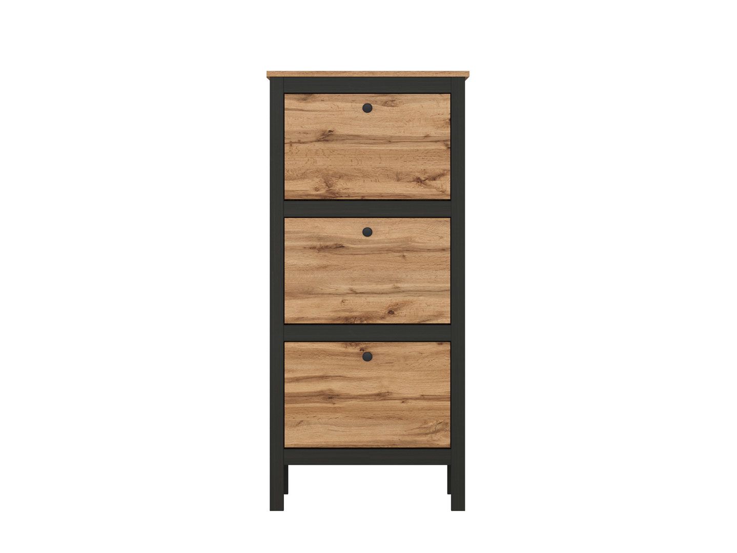 Тумба LOFT Дуб вотан / черный матовый SFB3B/50