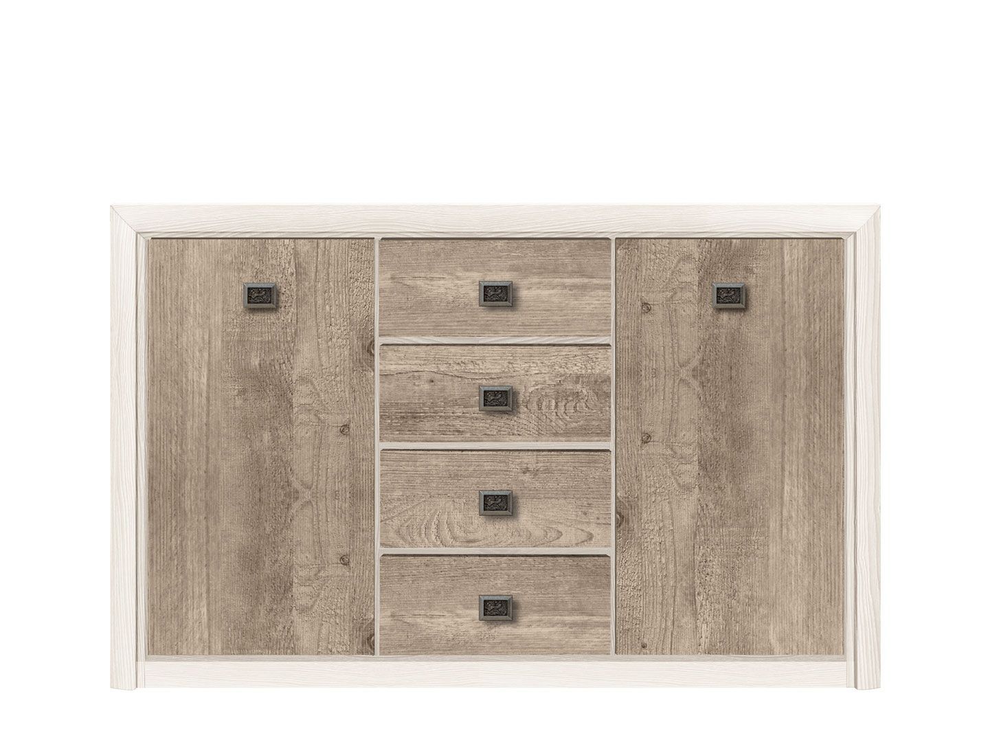 Тумба КОЕН Ясень снежный KOM2D4S