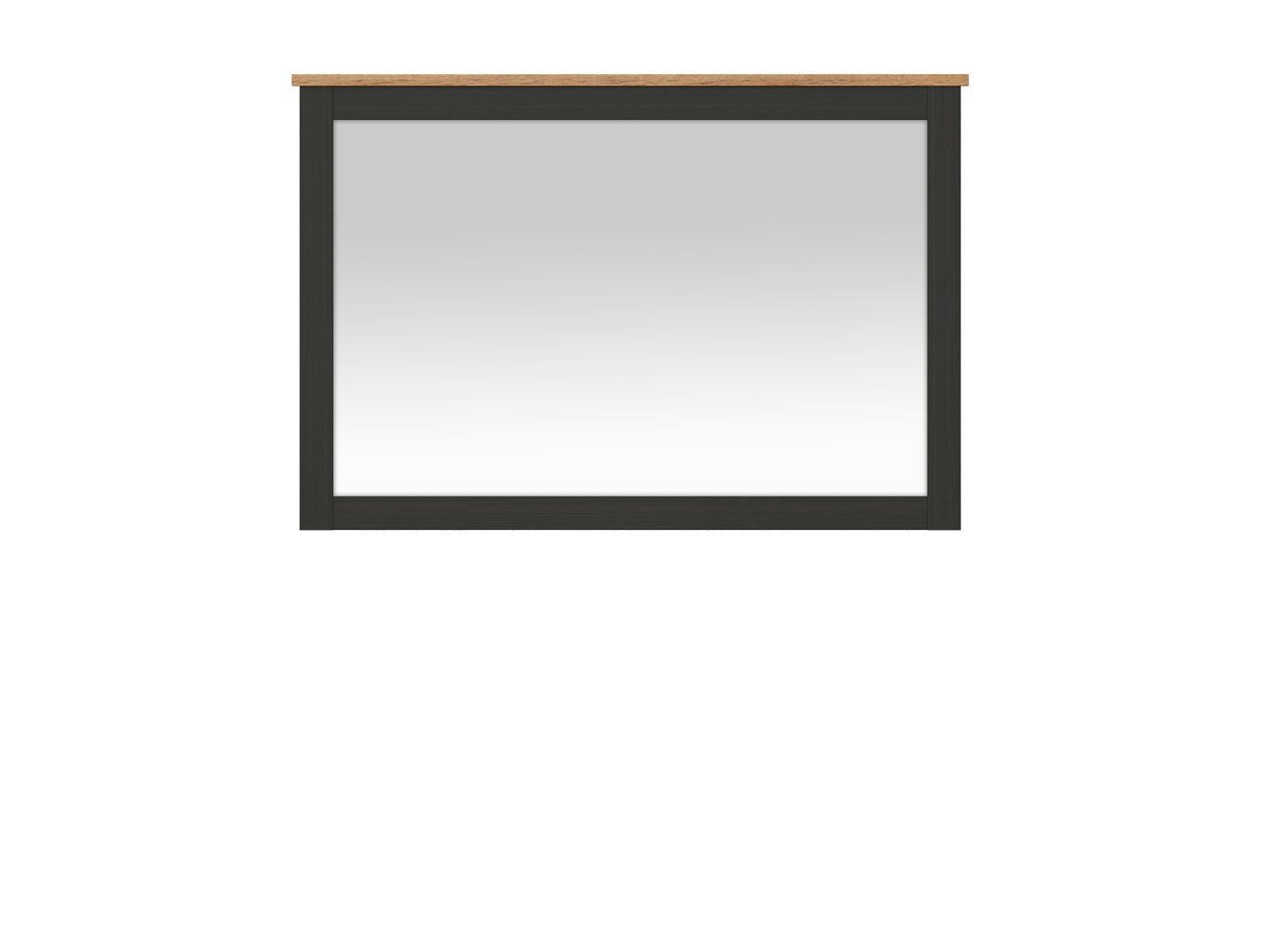 Зеркало LOFT Дуб вотан / черный матовый LUS/90
