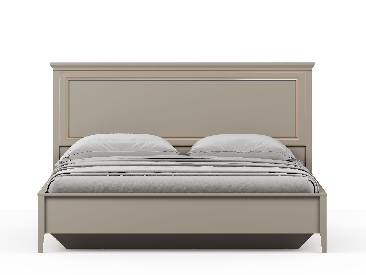 Кровать 180х200 с гибким основанием CLASSIC Глиняный Cерый LOZ180х200