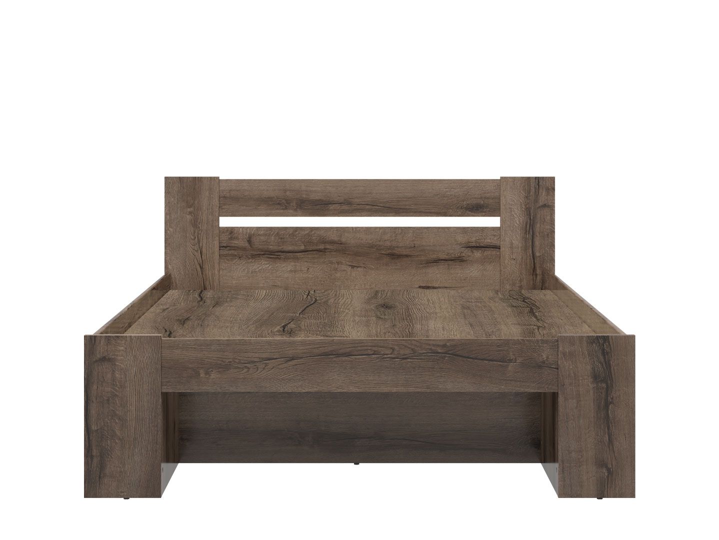 Кровать 140x200 НЕПО Дуб монастырский LOZ3S/140