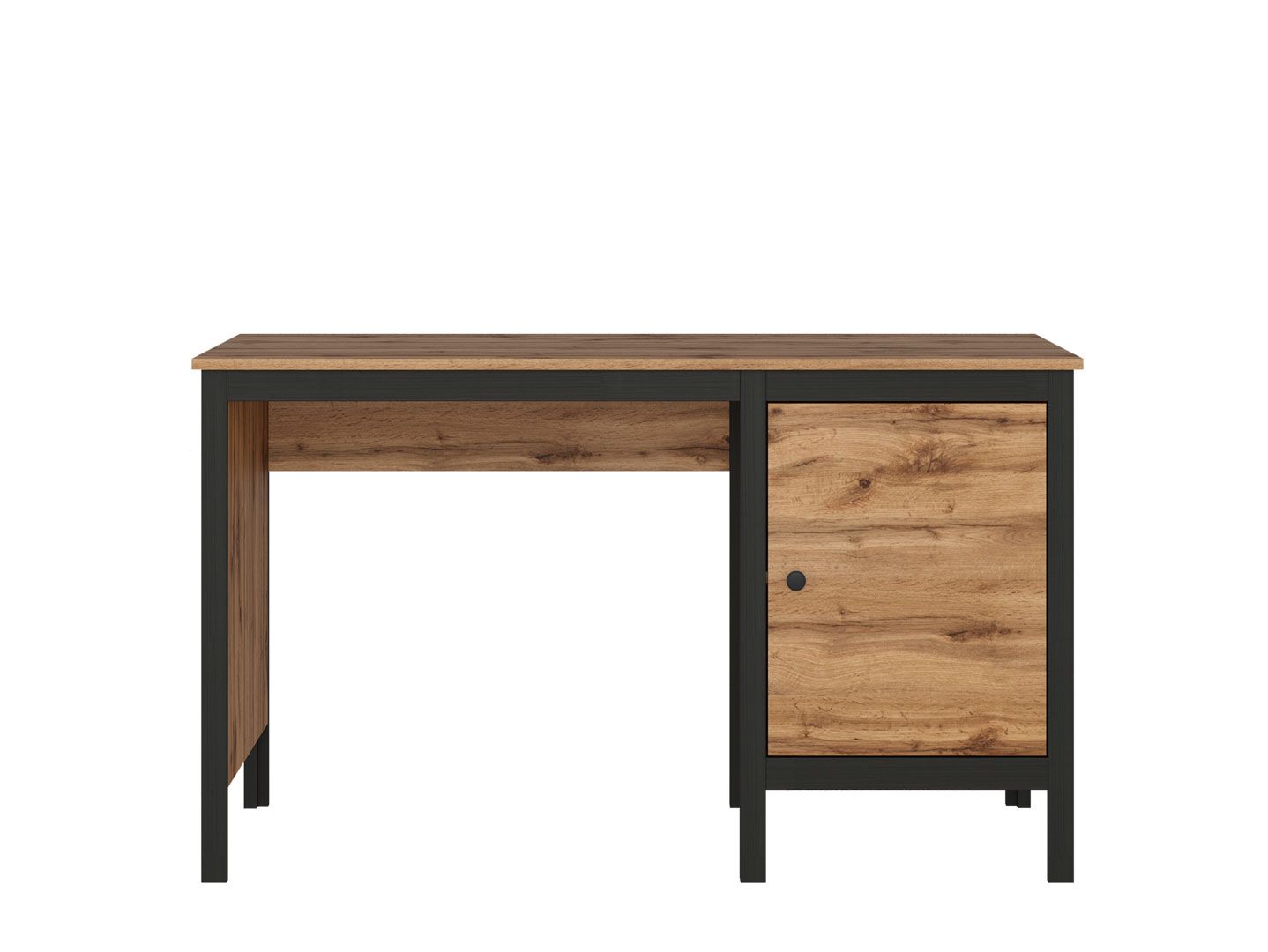 Стол письменный LOFT Дуб вотан / черный матовый BIU/130