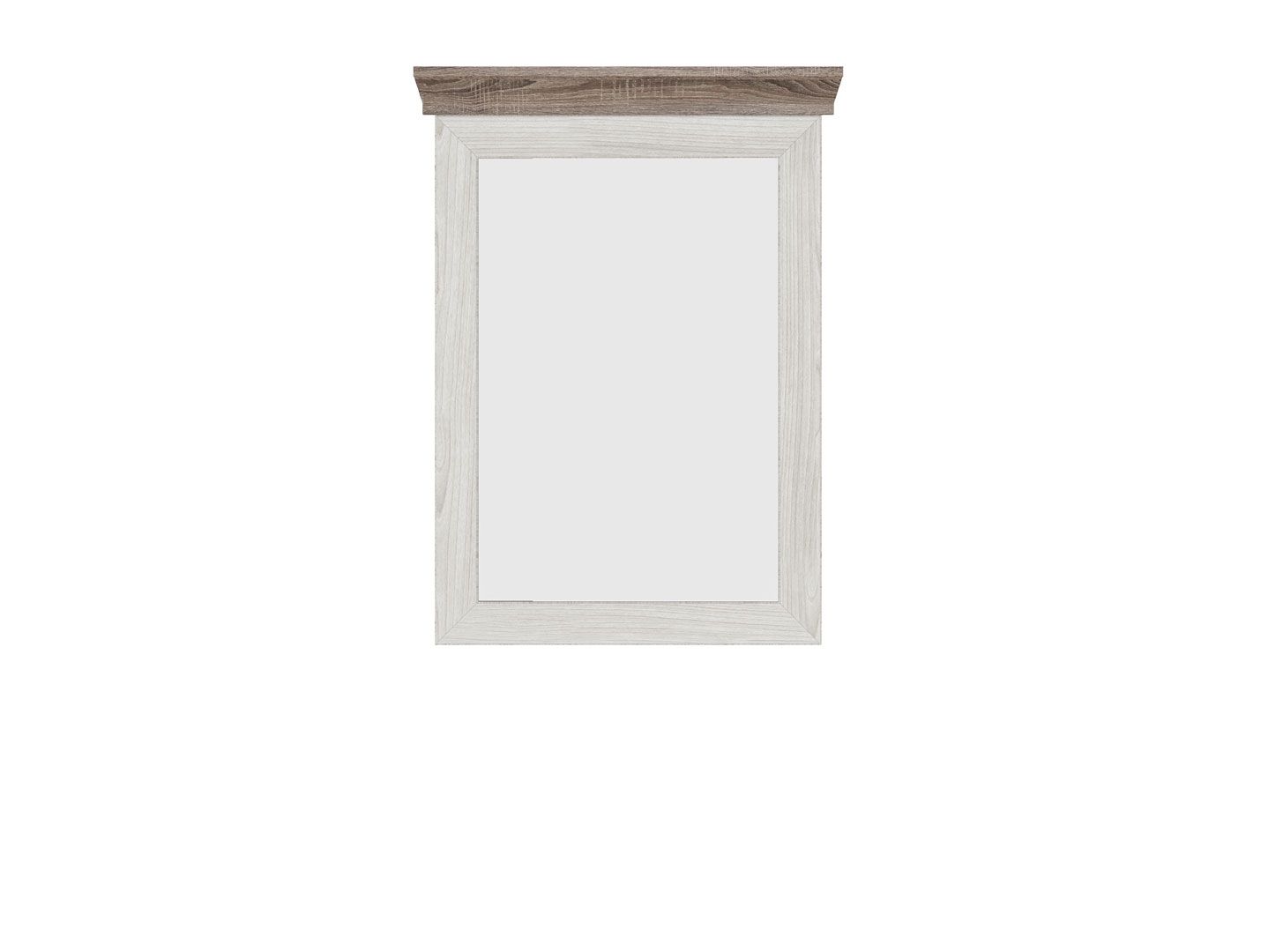 Зеркало MARSELLE Ясень снежный / дуб сонома темный LUS/68