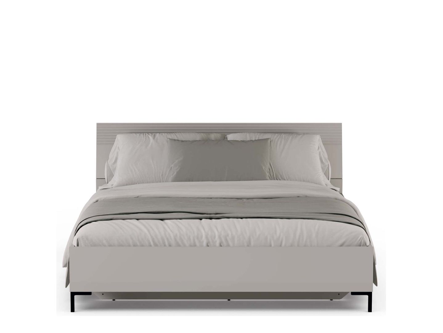 Кровать 180х200 с гибким основанием DOMENICA Глиняный Cерый LOZ180х200