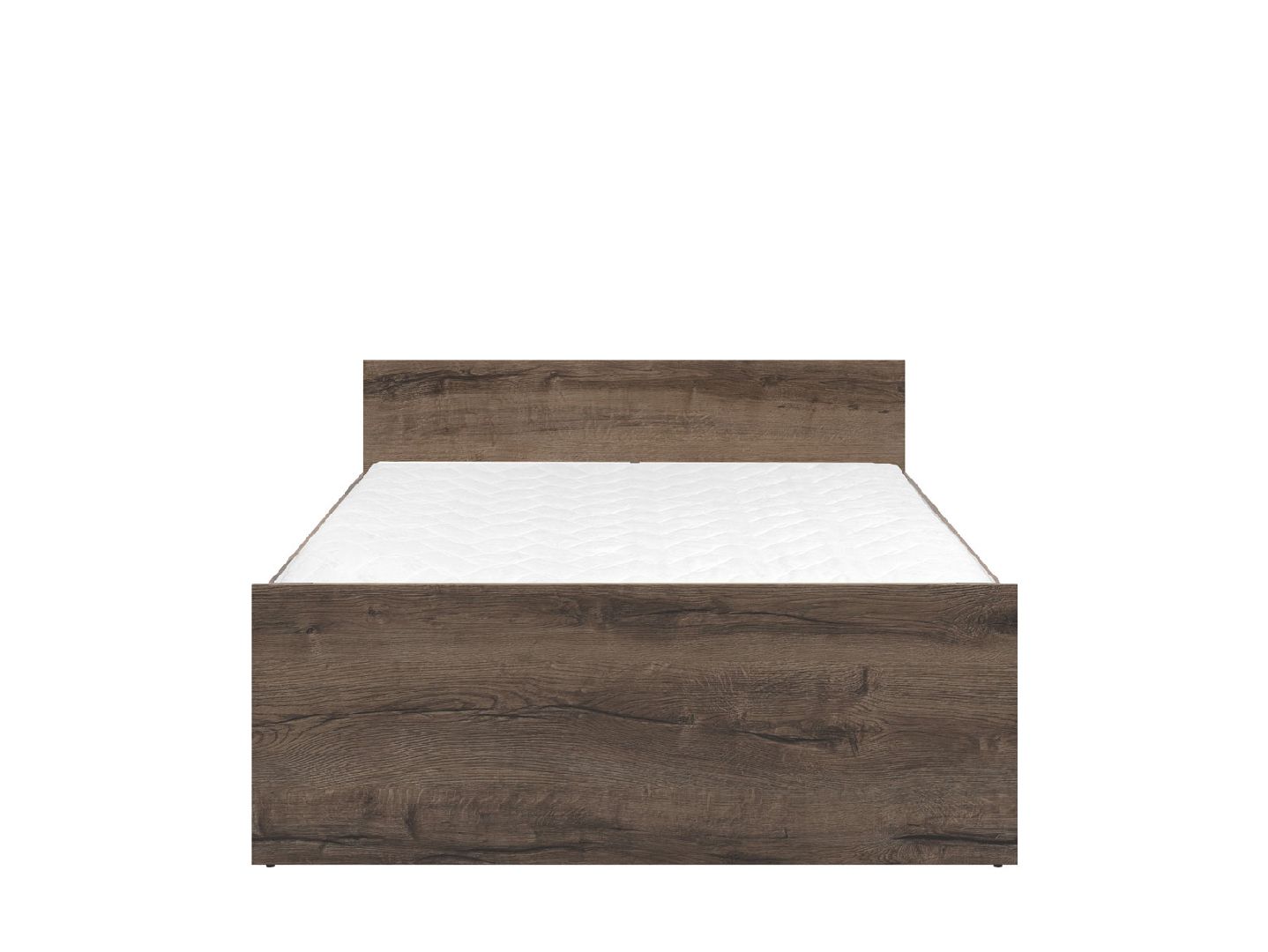 Кровать120х200 с гибким основанием НЕПО Дуб монастырский LOZ120х200