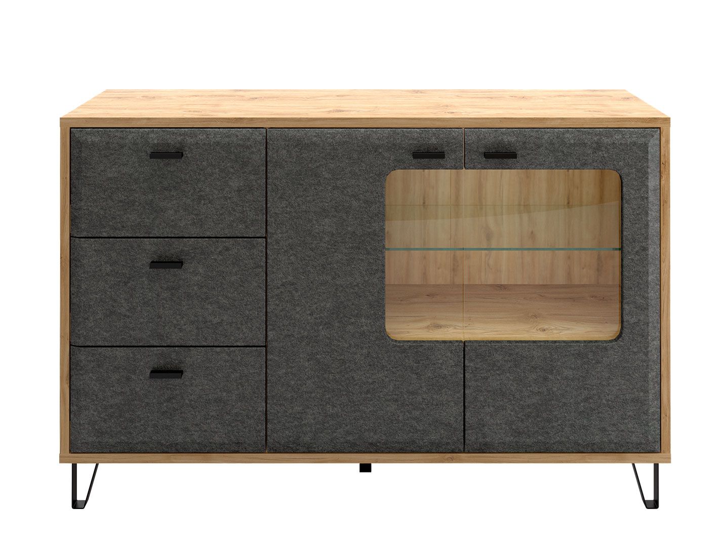 Тумба GRACE Дуб Наварра KOM2W3S