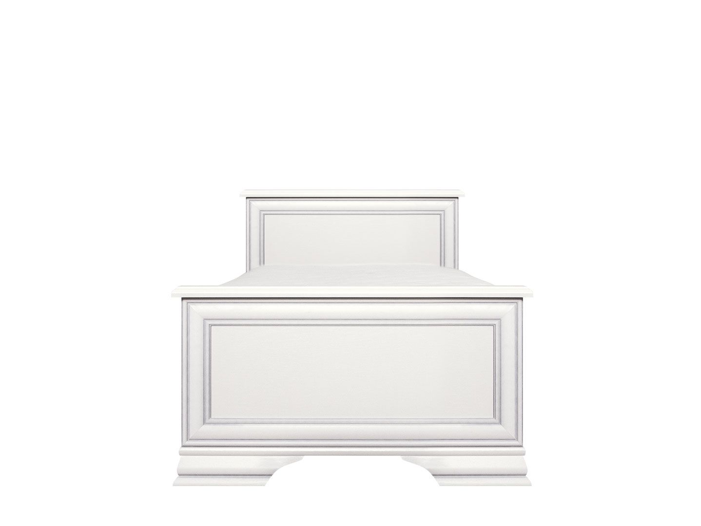 Кровать 90x200 с гибким основанием KENTAKI Белый LOZ90х200