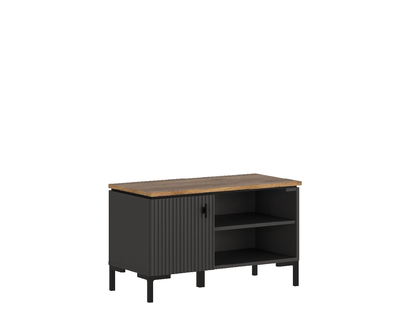 Тумба SAN GIMIGNANO  Дуб Нокс/Антрацитовый KOM1D
