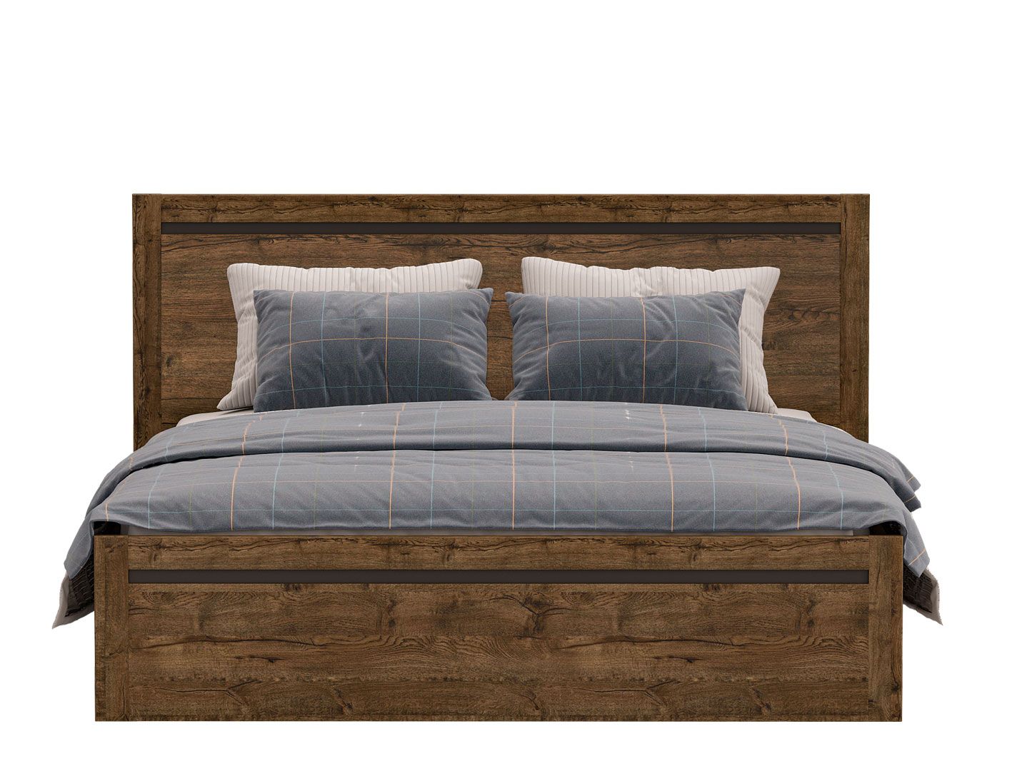 Кровать 160х200 с гибким основанием KADA Дуб April LOZ160х200