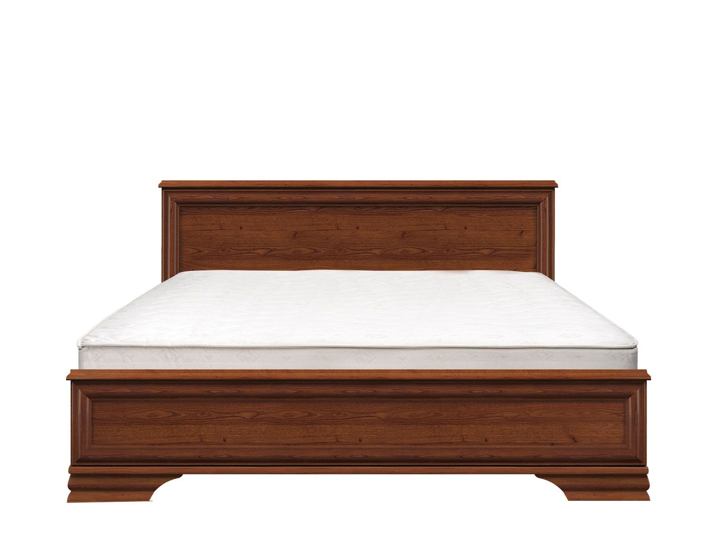 Кровать 160x200 с металлическим основанием KENTAKI Каштан LOZ160x200