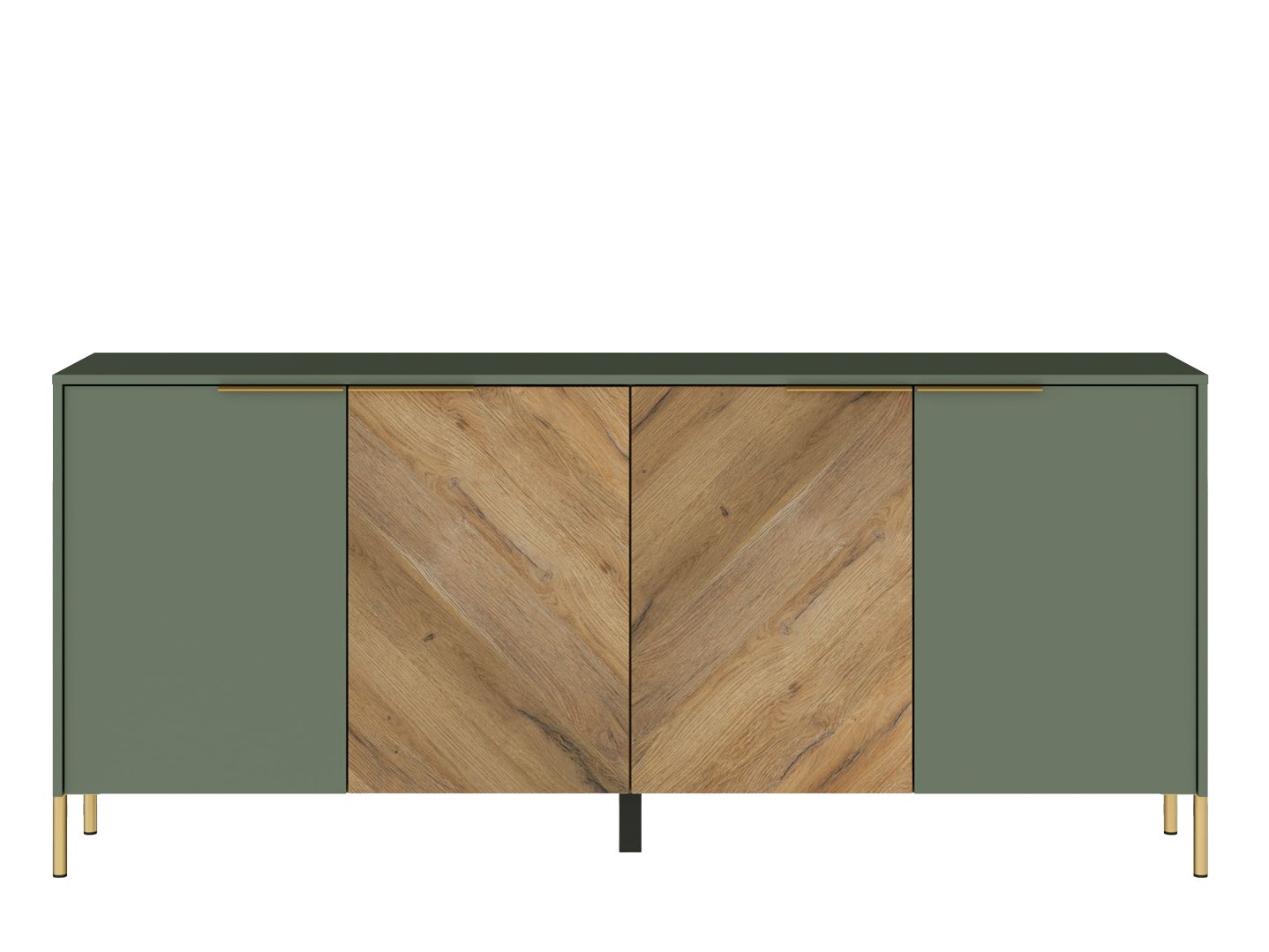 Тумба SIENA Дымчатый зеленый KOM4D