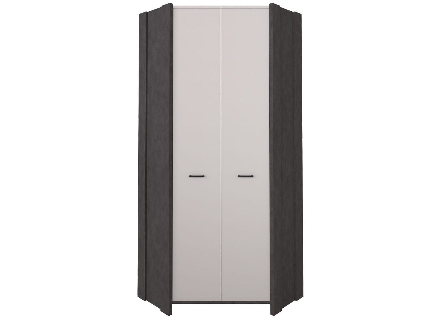 Шкаф угловой KRISTOFF Матера/ Серый  SZFN2D